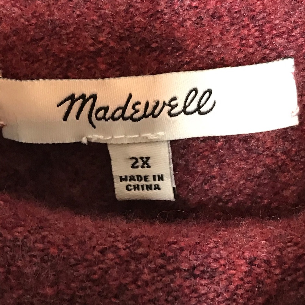 Madewell Inland Turtleneck Sweater Coziest Yarn - Picture 7 of 11
